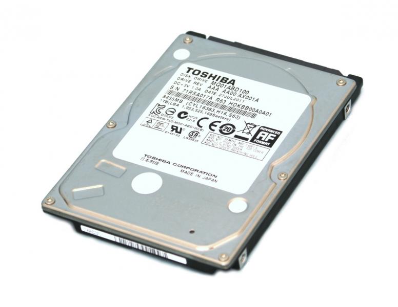 Toshiba 1TB Toshiba 2.5-inch SATA laptop hard drive (5400rpm, 8MB cache) MQ01ABD100