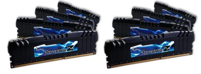 G.Skill 32GB G.Skill DDR3 PC3-17000 RipjawsZ Series for Intel X79 (9-11-10-28) Quad2 Channel kit 8x4GB