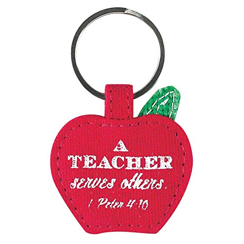 DICKSONS, INC. A Teacher Serves Others 1 Peter 4:10 Christian Key Ring Keychain