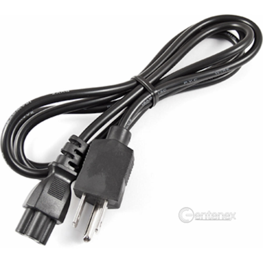 Centenex Electronics 3-Prong Power Cable Cord for eMachines Apple G4 G3 Compaq Armada Dell Latitude c600 IBM Thinkpad t30