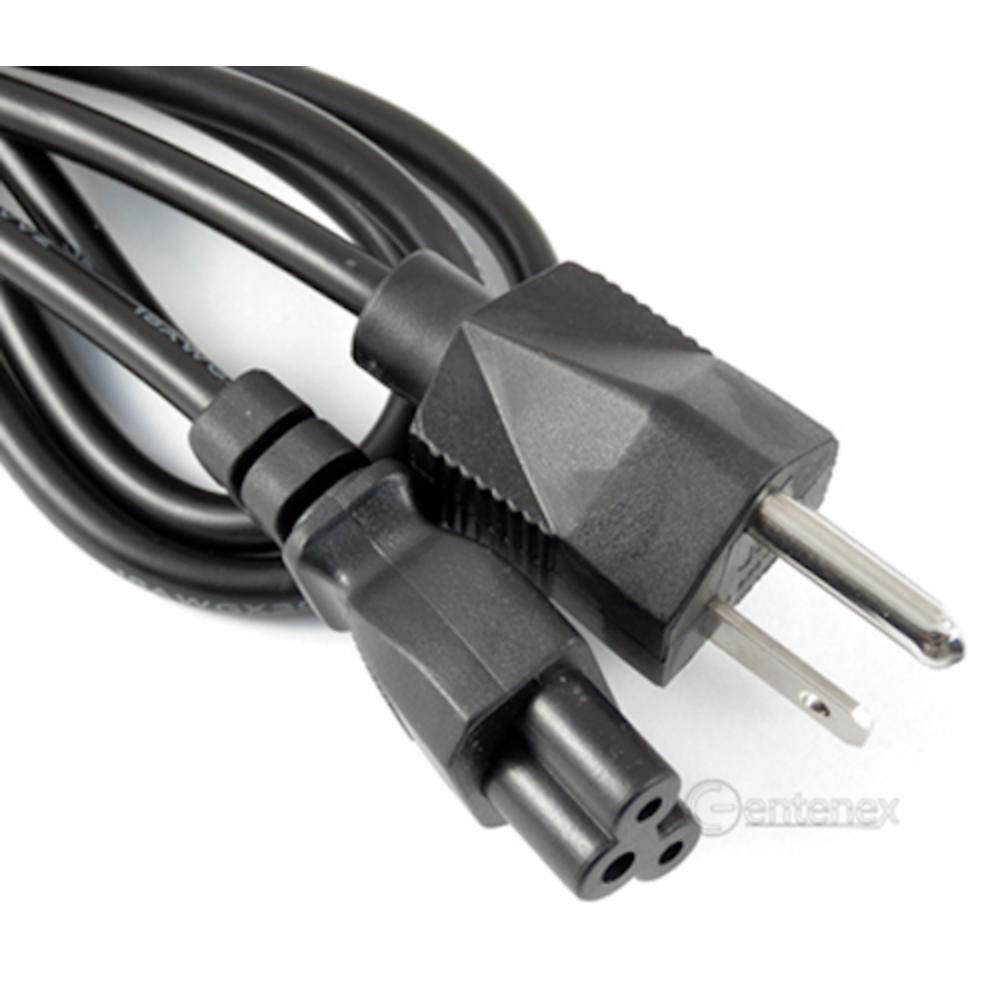 Centenex Electronics 3-Prong Power Cable Cord for eMachines Apple G4 G3 Compaq Armada Dell Latitude c600 IBM Thinkpad t30