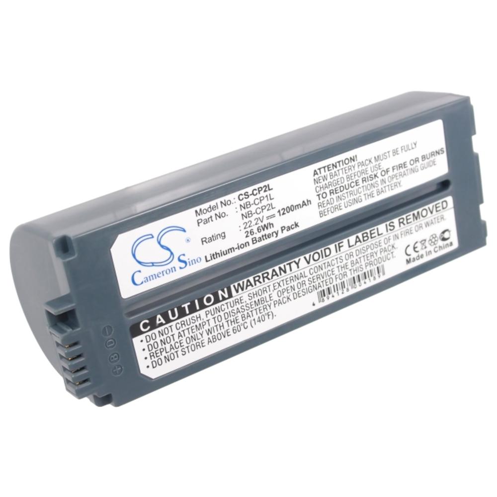 Cameron Sino Battery for Canon Selphy CP-1000 CP-1200 CP-300 CP-600 CP-750 CP-900 NB-CP2LH
