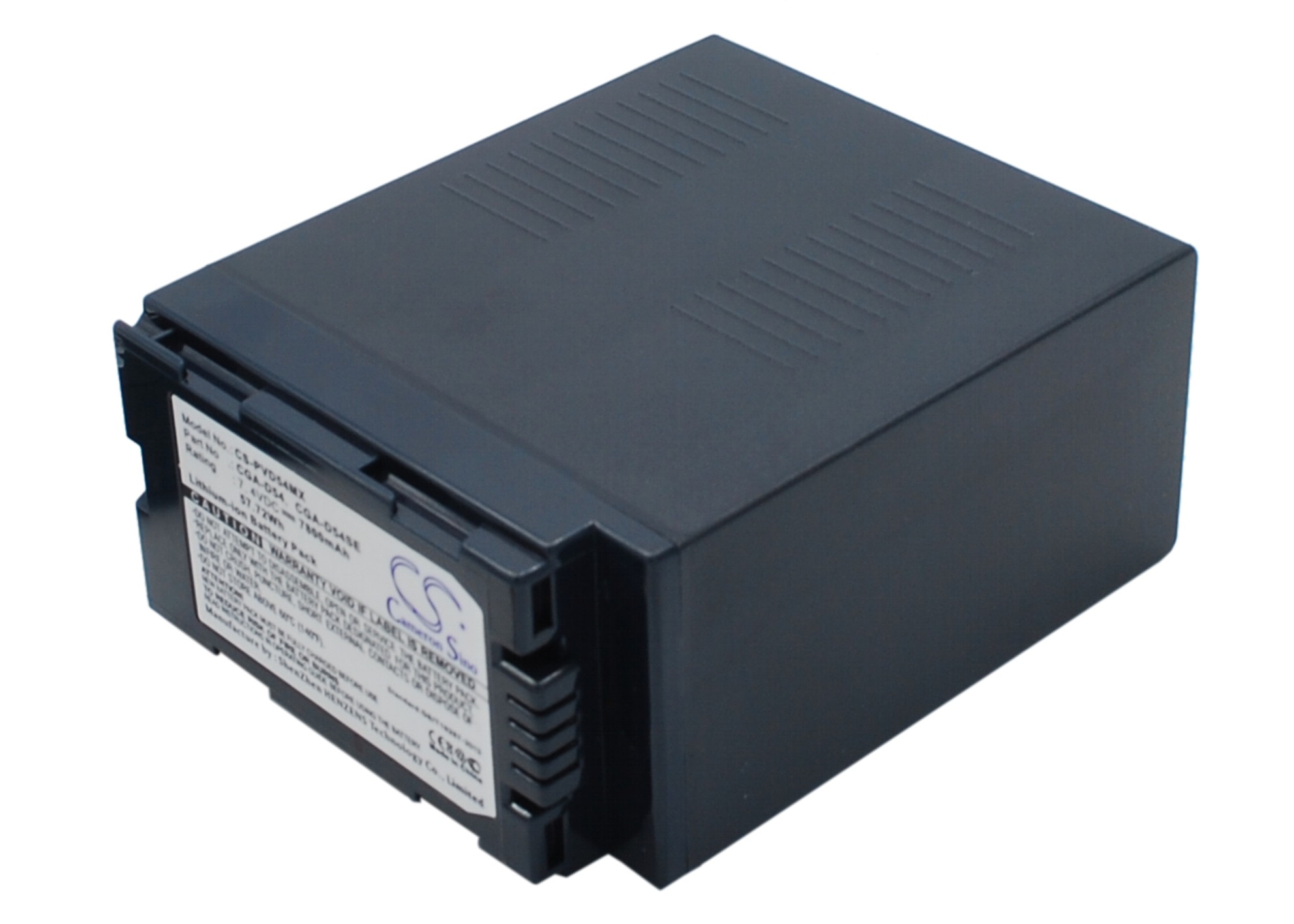 Cameron Sino Battery for Panasonic AG-DVC30 CGA-D54 CGA-D54S D54SE CGR-D54S VW-VBD55 7800mAh