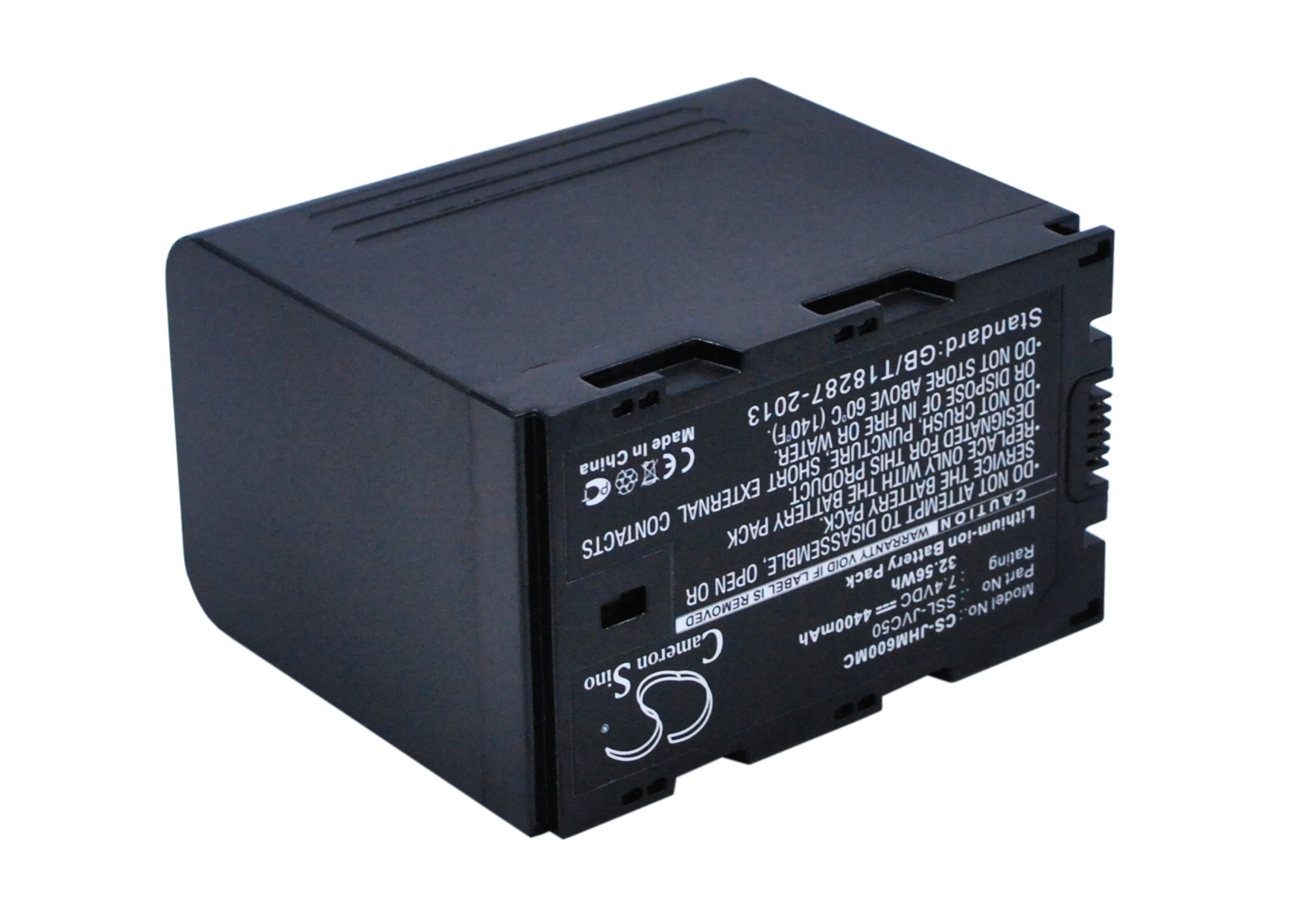 Cameron Sino Battery for JVC GY-HM200 GY-HMQ10 GY-HM200E LC-2J SSL-JVC50 SSL-JVC70 4400mAh