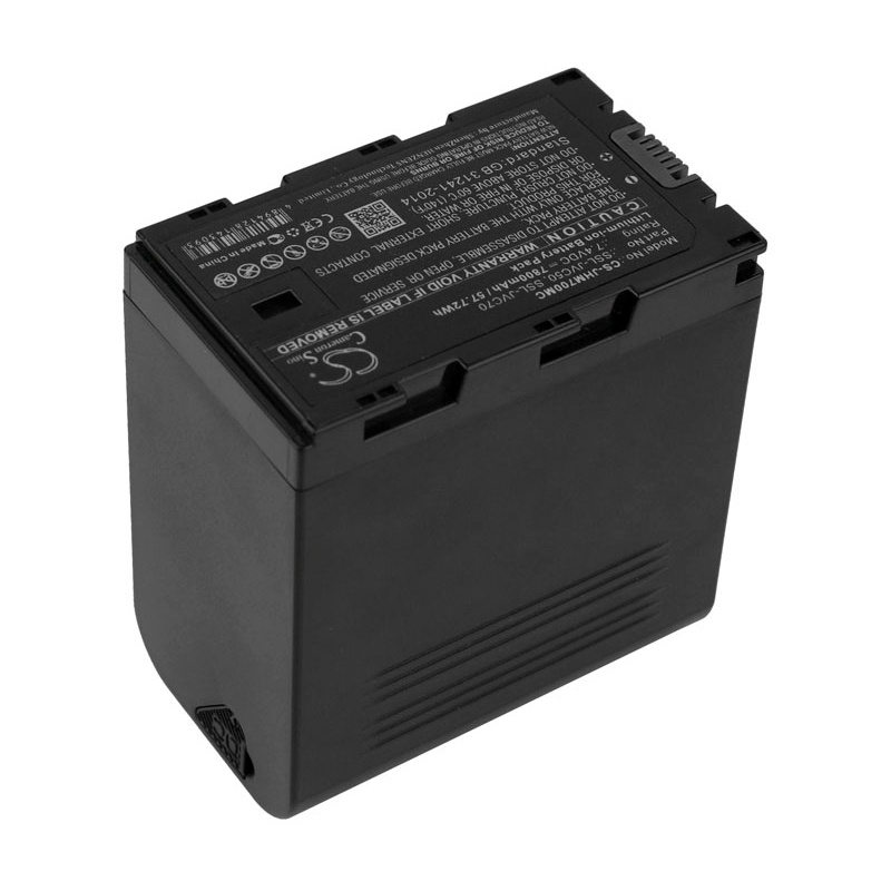 Cameron Sino Battery for JVC GY-HM200E GY-HM600 GY-HMQ10U LC-2J SSL-JVC50 SSL-JVC70 7800mAh