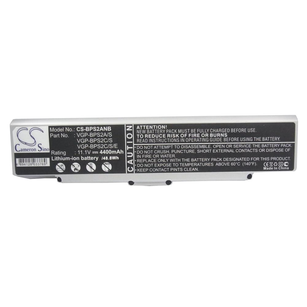Cameron Sino Battery for Sony VAIO VGN-C90S VGN-C25G VGP-BPS2A/S VGP-BPS2C/S VGP-BPS2C/S/E