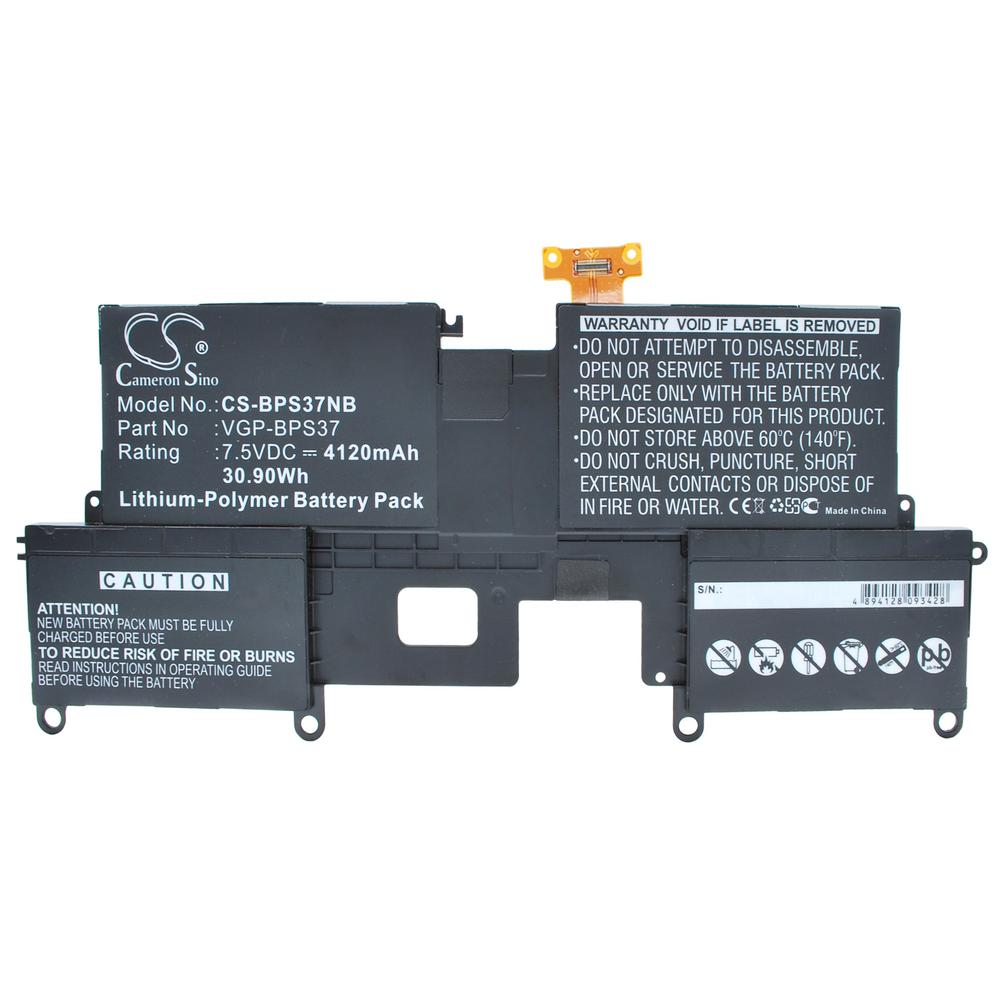 Cameron Sino Battery for Sony VAIO Pro 11 Touch Ultrabook Pro11 SVP1121 SVP112A2CL VGP-BPS37