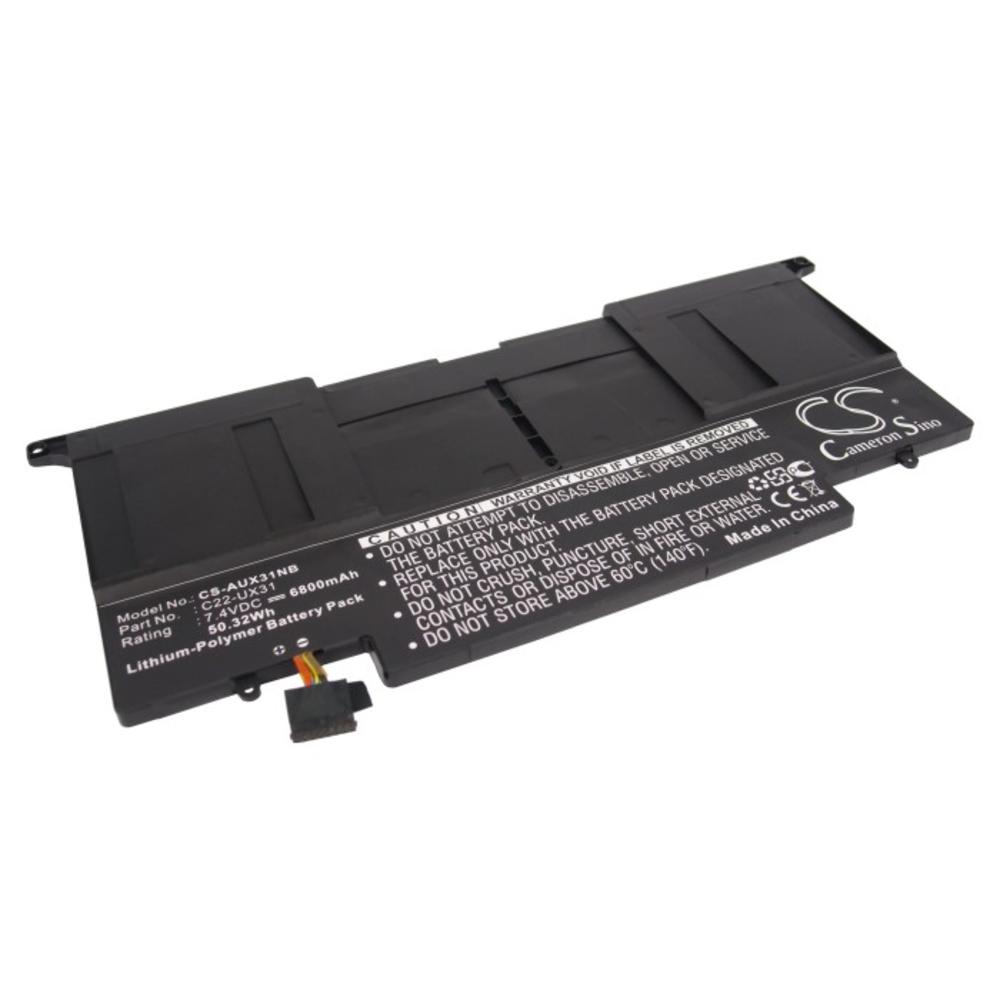 Cameron Sino Battery for Asus UX31 Ultrabook R4004H Zenbook UX31E C22- UX31 CS-AUX31NB