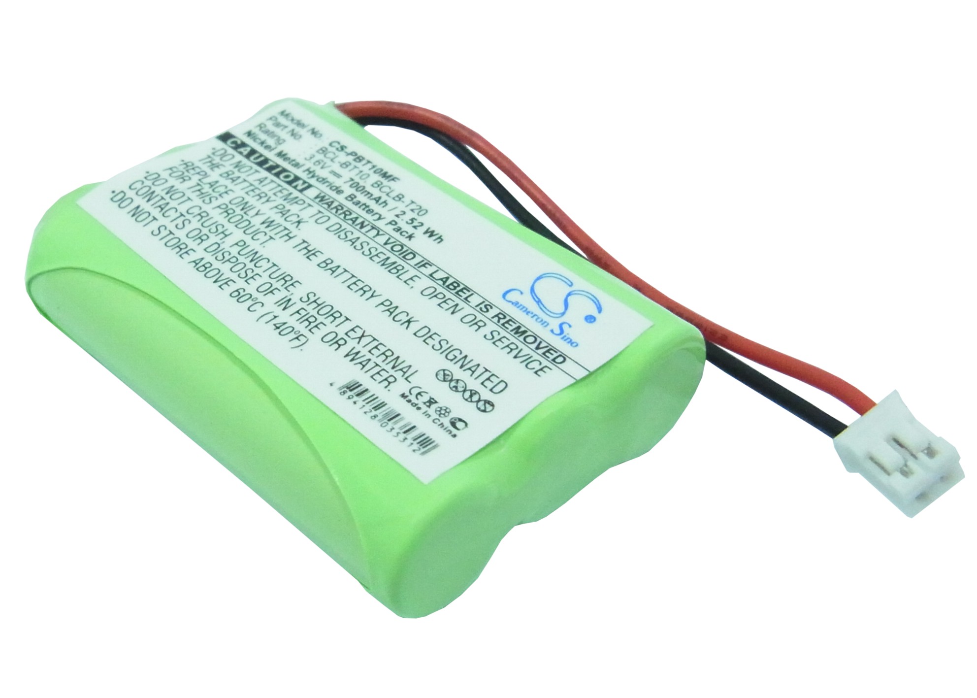 Cameron Sino Battery for Brother Fax 1960c 2580c Mobilteil BCL-BT BCL-BT10 BCL-BT20 LT0197001