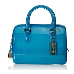 &nbsp; Furla Blue Cookie Mini-Satchel Handbag  791630