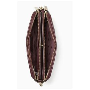 Kate double 2025 zip crossbody