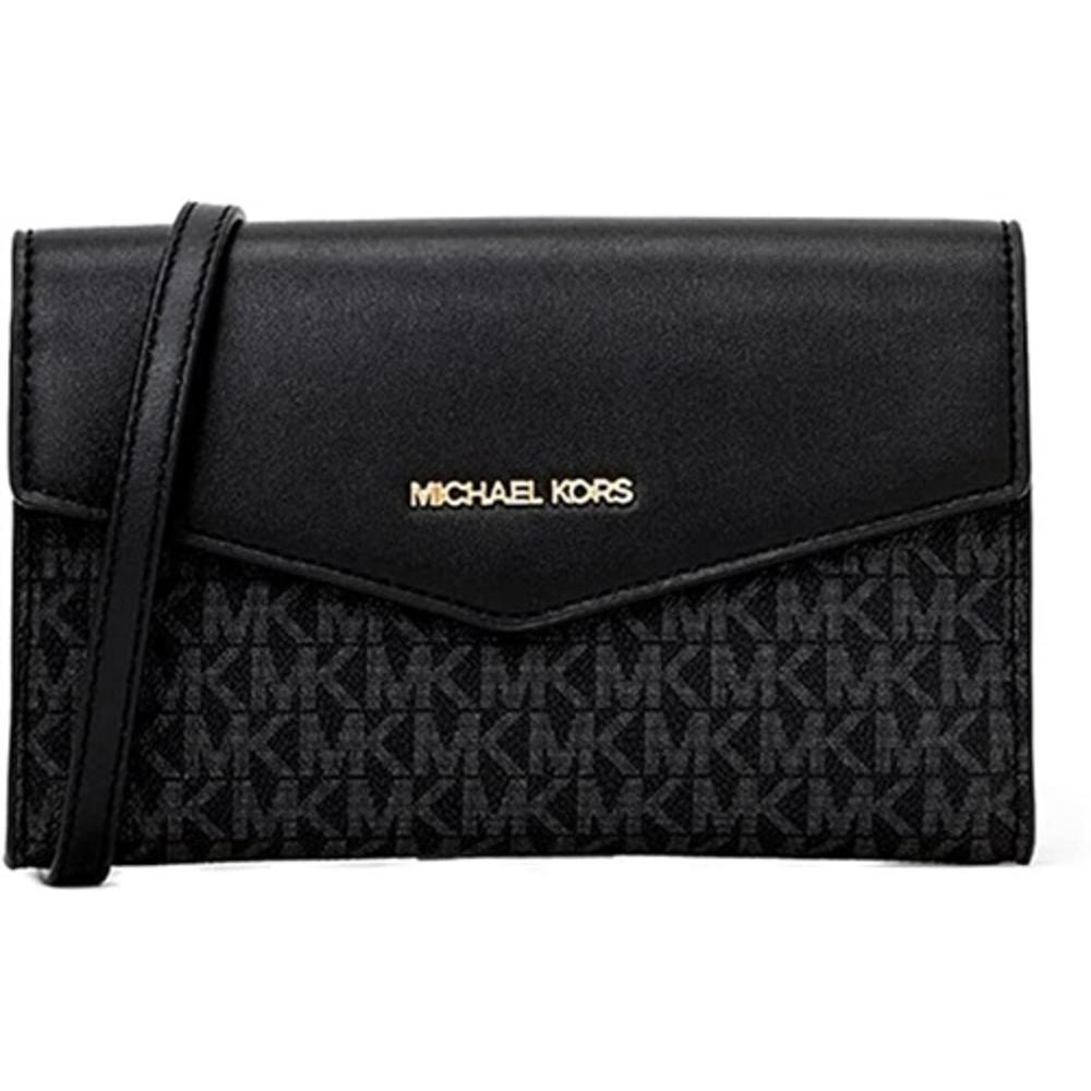 Michael Kors Charlotte Large 3-in-1 Tote Crossbody Handbag Leather (Black) 35R3GCFT3T-001