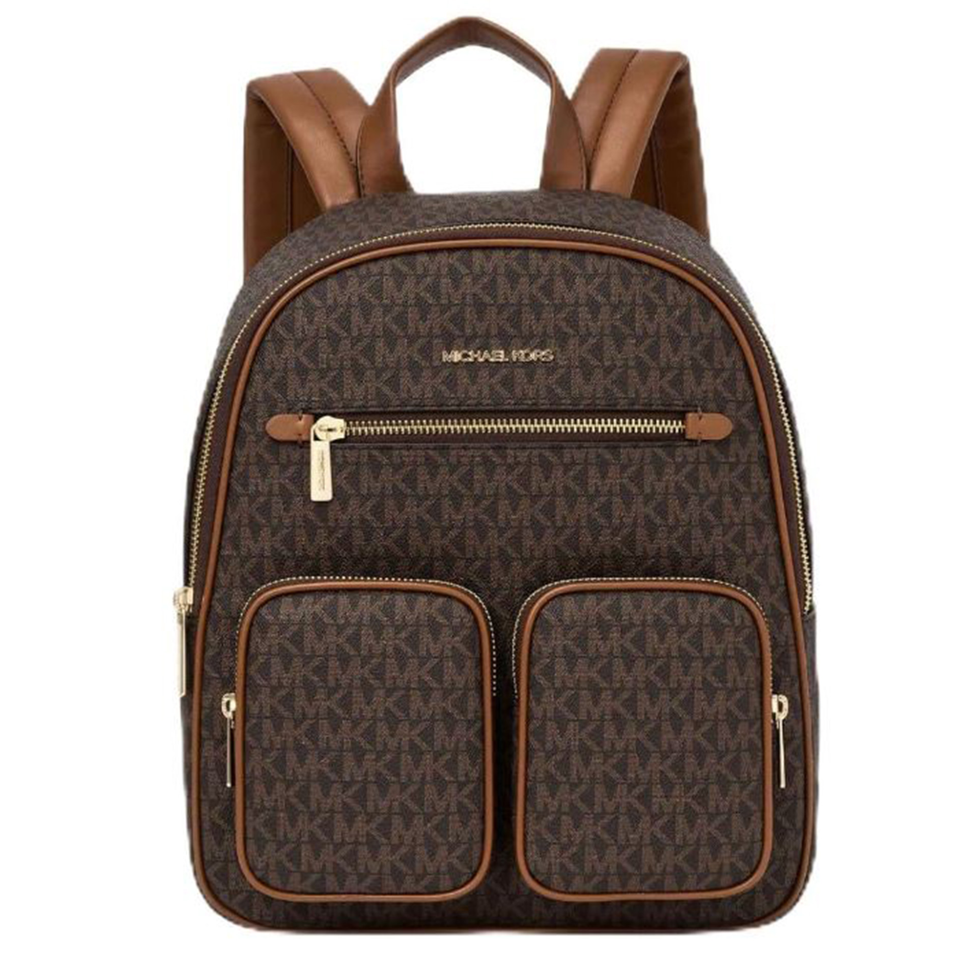 Michael Kors Jet set , backpack in brown Michael Kors Jet Set Large Logo Backpack – Club de Mode main image 3