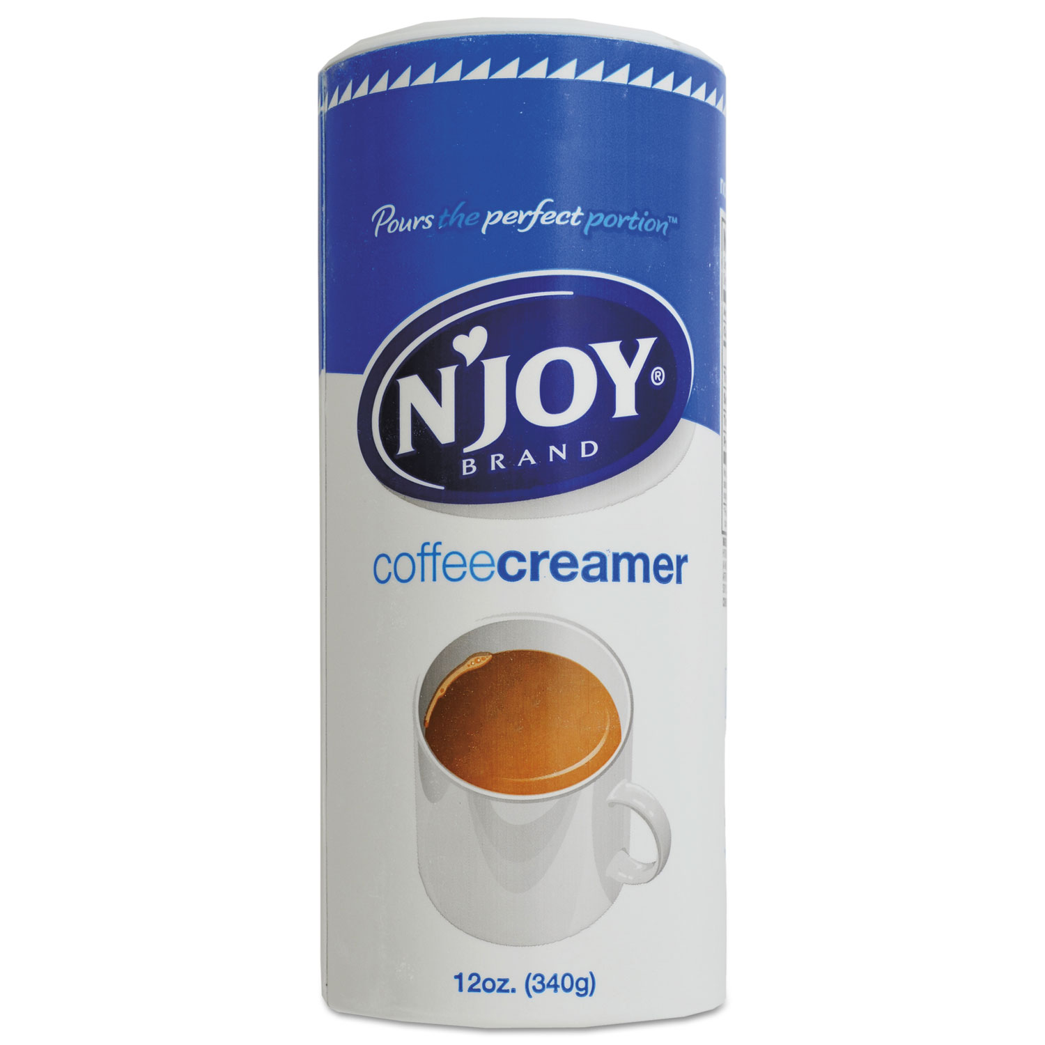 NJOY Non-Dairy Coffee Creamer, Original, 12 Oz Canister, 3/Pack