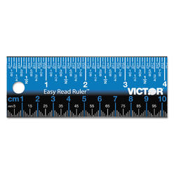 Victor Equipment Victor Technology EZ18SBL Victor Technology Ruler,Inch,Gloss,Stainless Steel,18-1/4 EZ18SBL