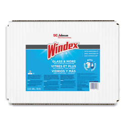 Windex Glass Cleaner With Ammonia-D, 5 Gal Bag-In-Box Dispenser