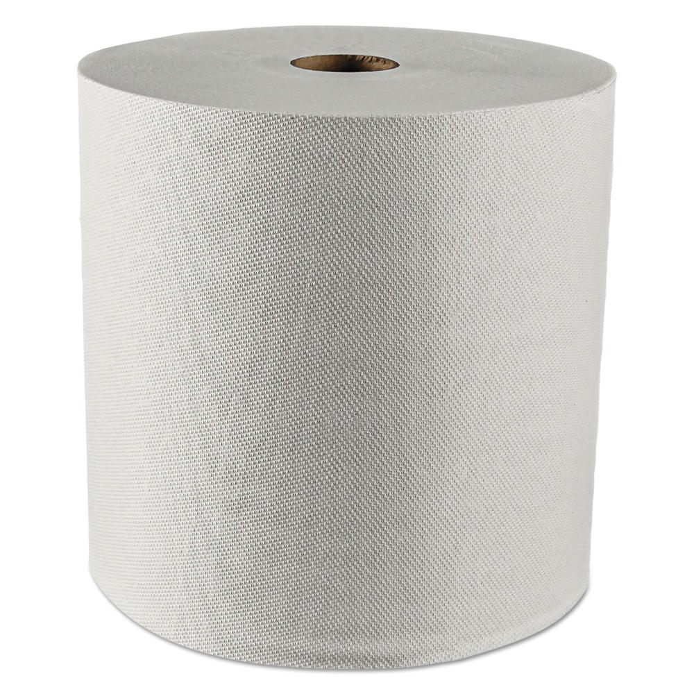 Kleenex Essential Plus Hard Roll Towels, 1.5" Core, 8" X 425 Ft, White, 12 Rolls/Carton