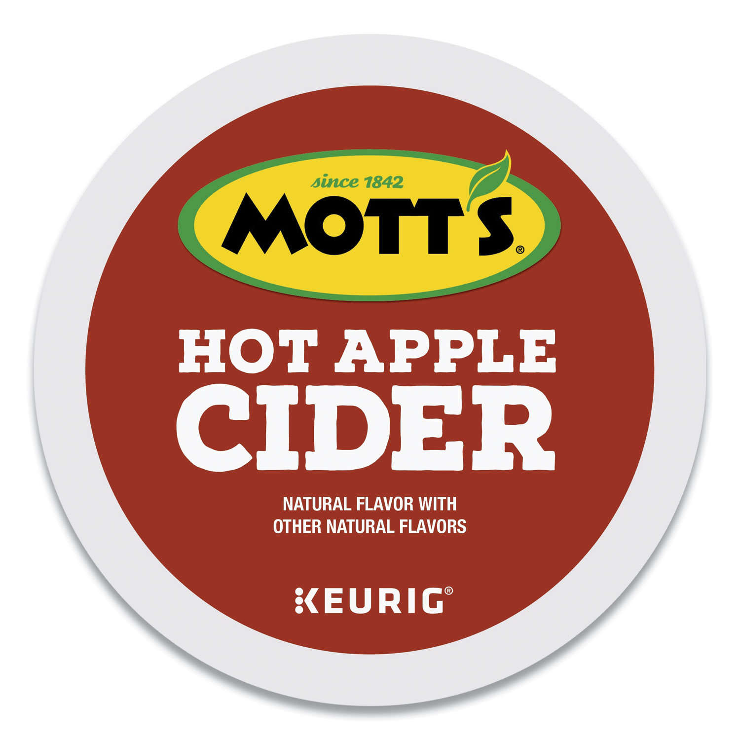 Motts Hot Apple Cider K-Cup Pods, 1 Oz K-Cup Pod, 24/Box