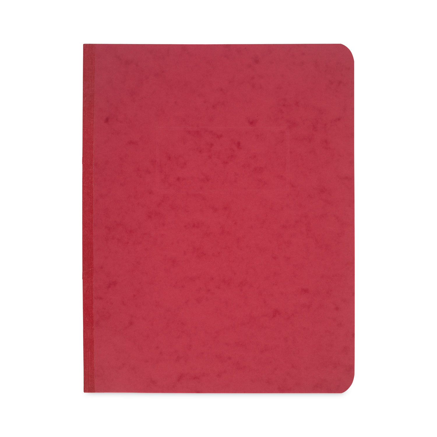 ACCO Pressboard Report Cover With Tyvek Reinforced Hinge, Two-Piece Prong Fastener, 3" Capacity, 8.5 X 11, Red/Red
