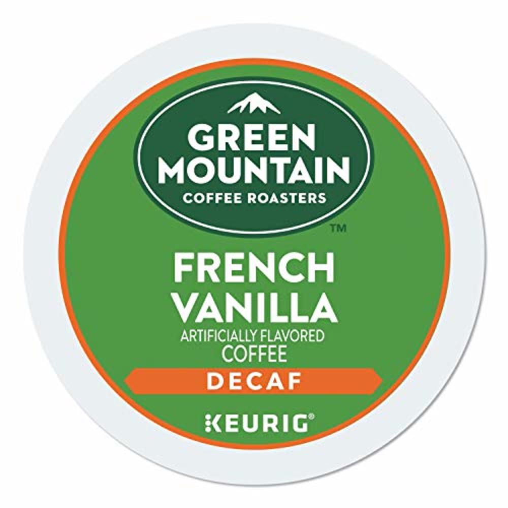 Green Mountain Coffee French Vanilla Decaf Coffee K-Cups, 96/Carton