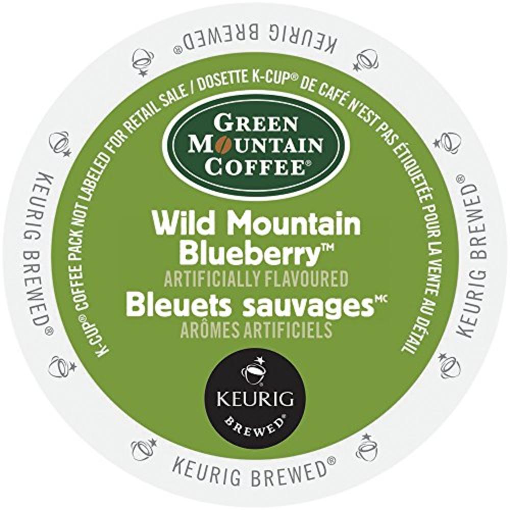 Green Mountain Coffee Fair Trade Wild Mountain Blueberry Coffee K-Cups, 96/Carton