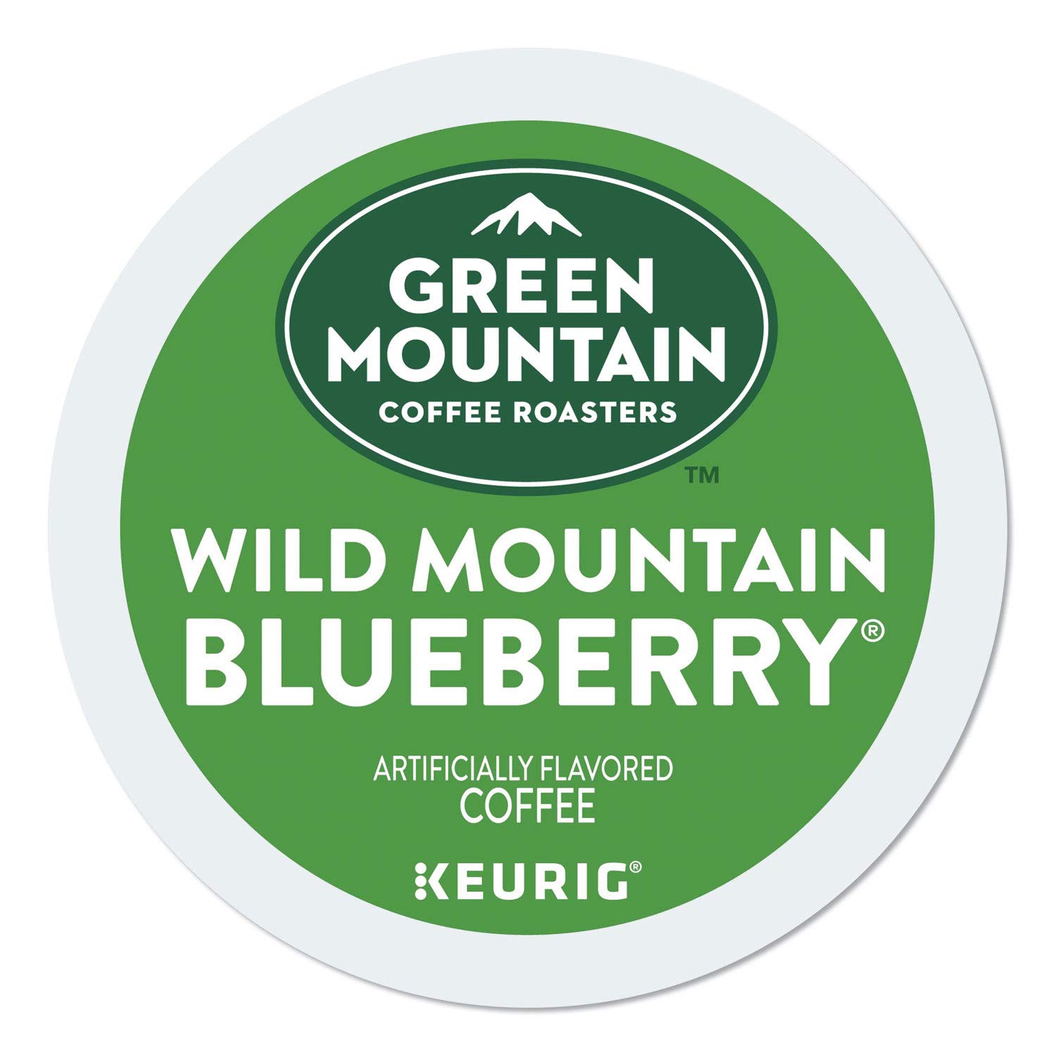 Green Mountain Coffee Fair Trade Wild Mountain Blueberry Coffee K-Cups, 96/Carton