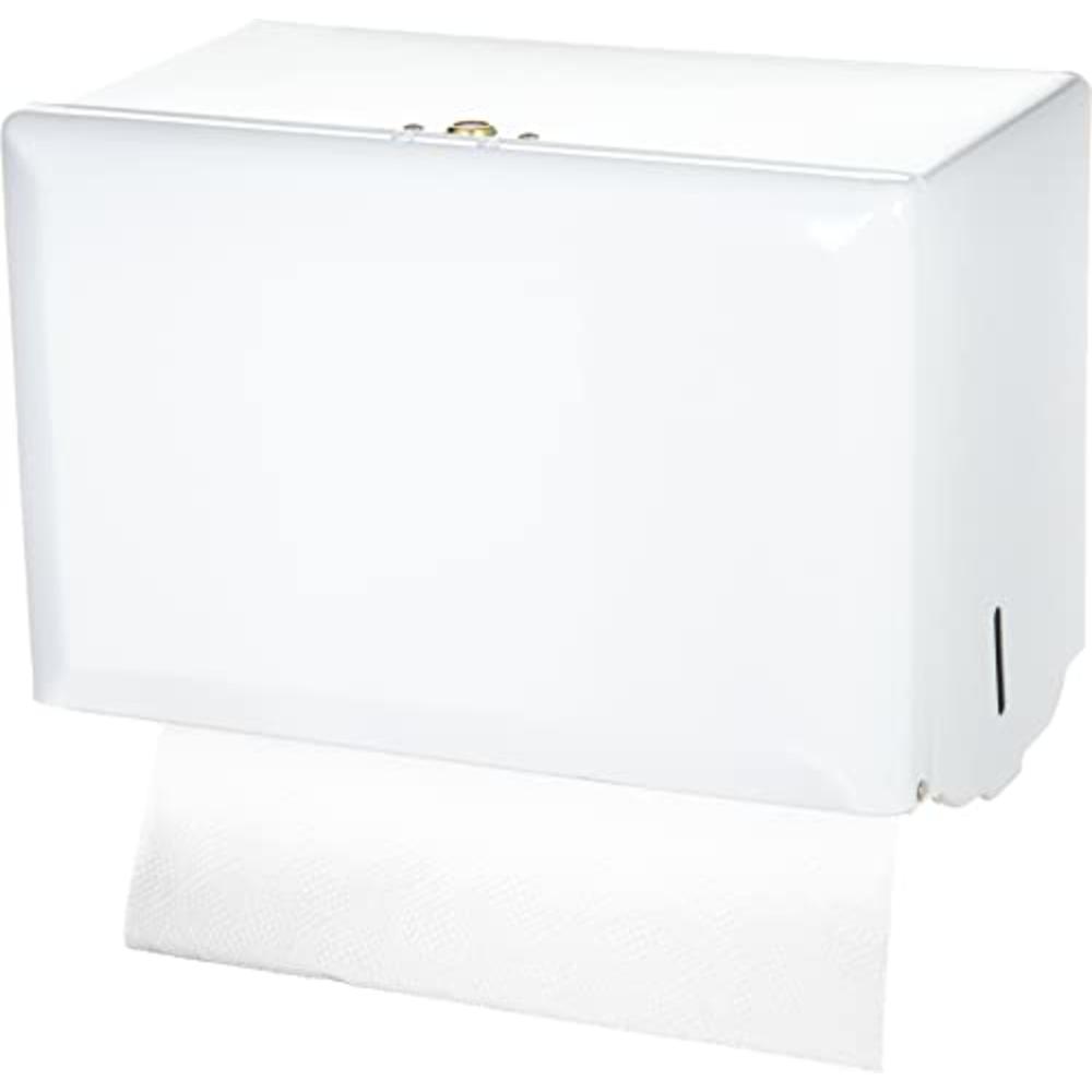 San Jamar Singlefold Paper Towel Dispenser, 10.75 X 6 X 7.5, White