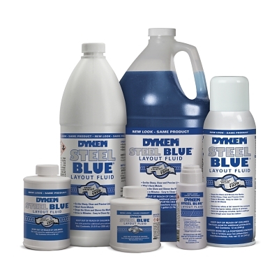 Dykem Steel Blue Layout Fluid2 Oz. Felt Tip Applicato