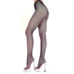 RG Costumes Adult Fishnet Panty Hose Red