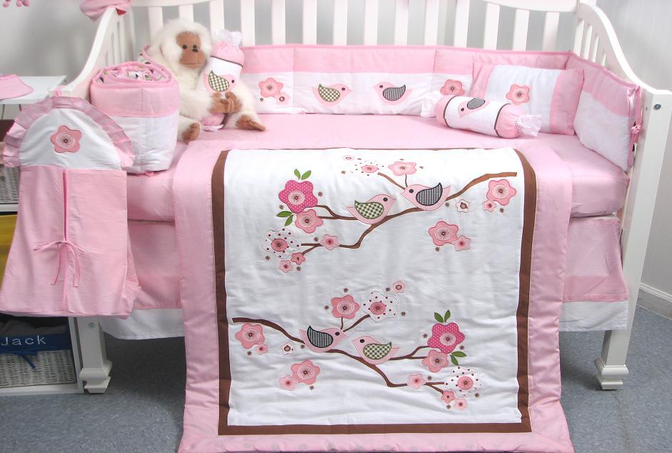 Soho Designs Love Birds Story Baby Crib Nursery Bedding Set 14 Pcs Included Diaper Bag With Changing Pad Accessory Case Bottle Case Soho Designs Love Birds Story Baby Crib Nursery Bedding Set 14 Pcs Included Diaper Bag With Changing Pad Accessory Case Bottle Case