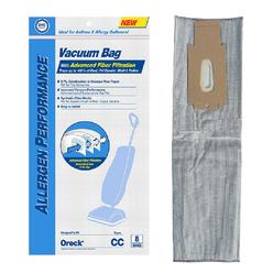 DVC Type CC HEPA Cloth Upright Filter Bags Designed to fit Oreck Vacuum With Activated Charcoal
