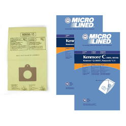 DVC Micro-Lined Paper Replacement Bags Type C, Q, 5055, 50557, 50558 Fit Kenmore Canister Models - 20 Bags