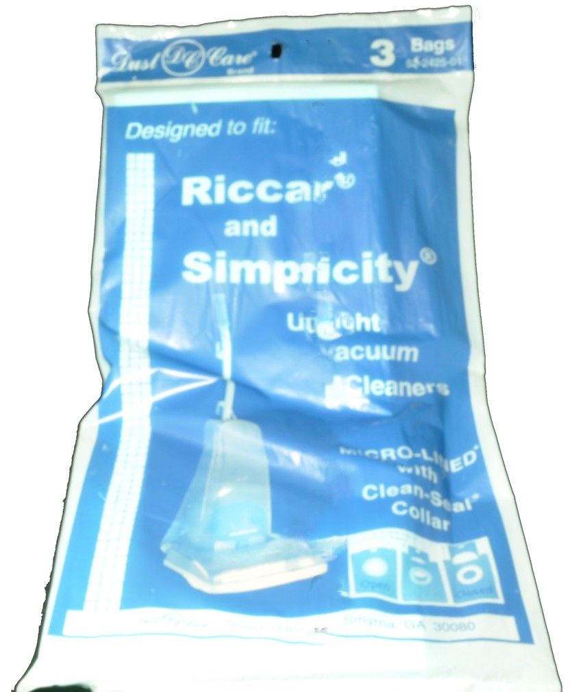 Riccar Vacuums Bags Kmart Riccar Simplicity Upright Vacuum Cleaner Bags 3 Pack