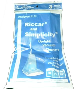 Home Care S7 G12 Simplicity 7000 Series Type B Upright Vacuum Cleaner Bags 12 Pack