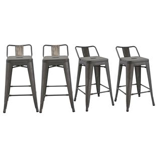Btexpert Industrial 30 Rustic Distressed Kitchen Indoor Outdoor - Kmart Metal Garden Stool Btexpert Industrial 30 Rustic Distressed Kitchen Indoor Outdoor - Kmart Metal Garden Stool