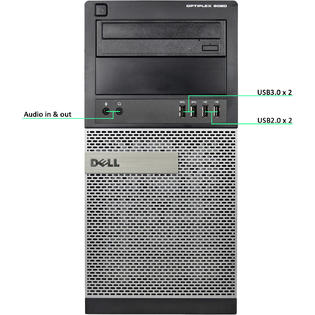 Dell Optiplex 980 Tower Computer Intel I5 Dual Core 4gb Ram 500gb Hdd Windows 10