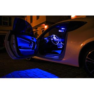 Zone Tech Ford Mustang 2010 2014 Blue Led Interior Lights