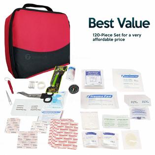Zone Tech 2 In 1 Travel First Aid Kit Premium Quality Safe And Medical Grade Emergency First Aid Kit