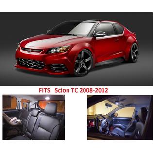 Zone Tech Scion Tc 2008 2014 White Interior Led Package 7