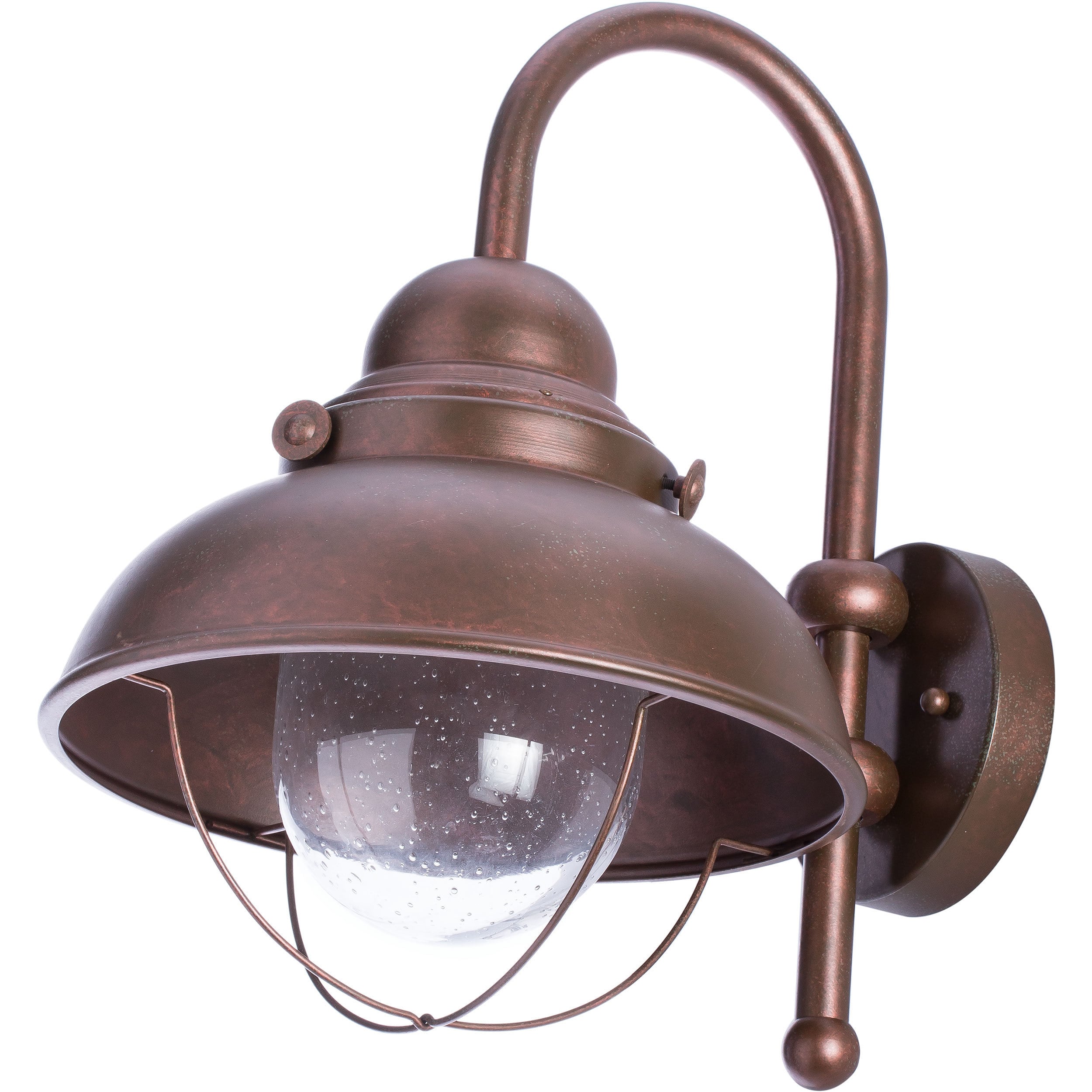 Sea Gull Lighting Sebring Copper Outdoor Wall Lantern Single Light Sea Gull Lighting Sebring Copper Outdoor Wall Lantern Single Light
