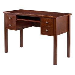 Computer Desks Office Hutches Kmart Winsome Wood Emmett Writing Desk With Pull Out Keyboard And Two Drawers Plus A File Drawer