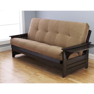 Somette Phoenix Queen Size Futon Sofa Bed With Hardwood Frame And Somette Phoenix Queen Size Futon Sofa Bed With Hardwood Frame And Suede Innerspring Mattress