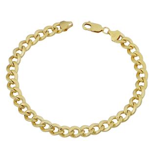 Fremada 14k Yellow Gold Filled 7 4mm High Polish Miami Cuban Curb Fremada 14k Yellow Gold Filled 7 4mm