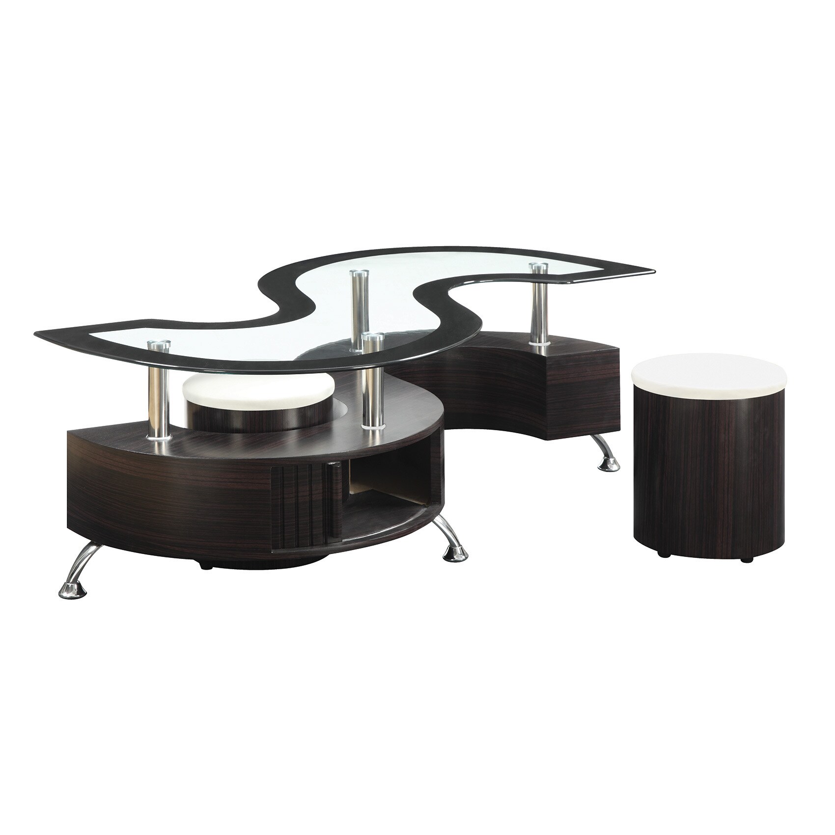 Coaster Company Cappuccino Coffee Table