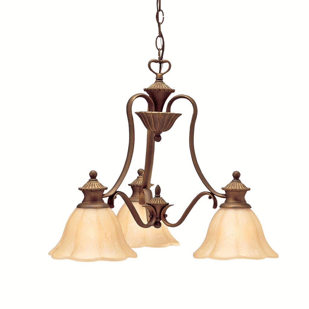 Portfolio 3 Light Bronze Traditional Chandelier Aztec Lighting Traditional 3 Light Parisian Bronze Chandelier