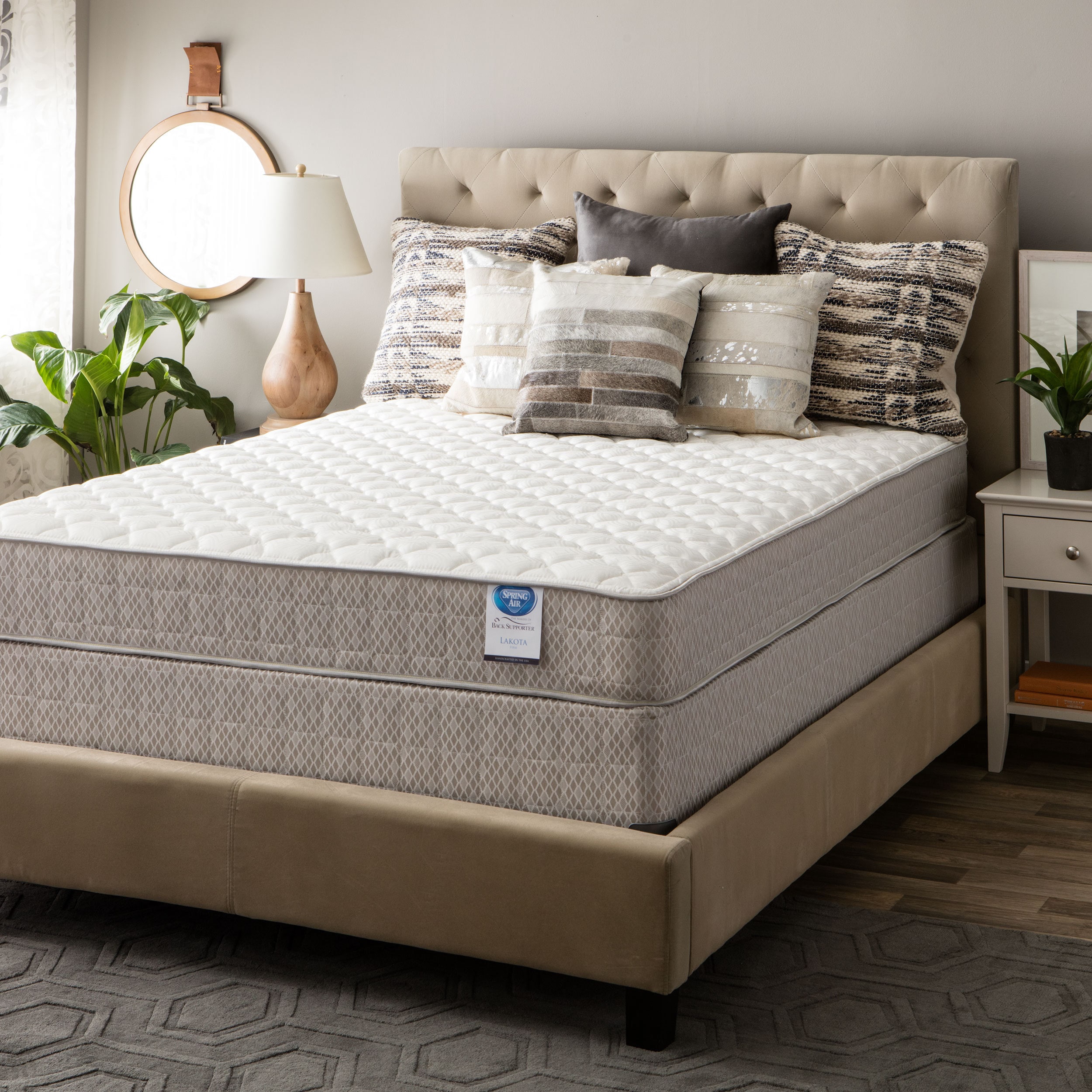 Spring Air Mattresses Sears Spring Air Value Collection Lakota Queen Size Firm Mattress Set