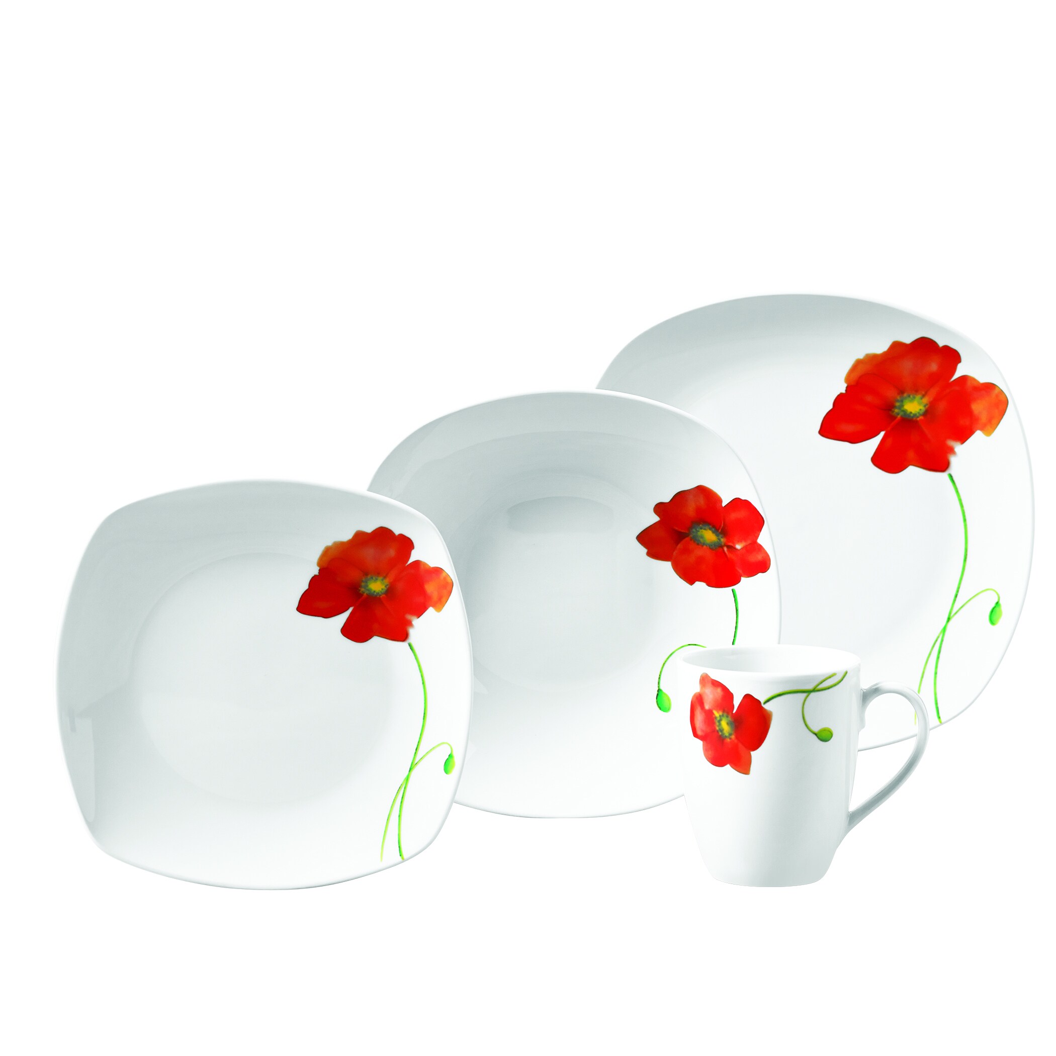 Sandra By Sandra Lee 16 Pc Dinnerware Set White Bead Sandra By Sandra Lee 16 Pc Dinnerware Set White Bead