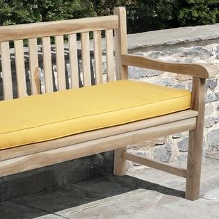 Oscs100093 Mozaic Clara 48 Inch Indoor Outdoor Sunflower Yellow Oscs100093 Mozaic Clara 48 Inch Indoor Outdoor Sunflower Yellow Bench Cushion Made With Sunbrella