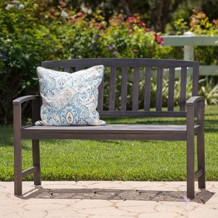 Christopher Knight Home Loja Outdoor Acacia Wood Bench Christopher Knight Home Christopher Knight Home Loja Outdoor Acacia