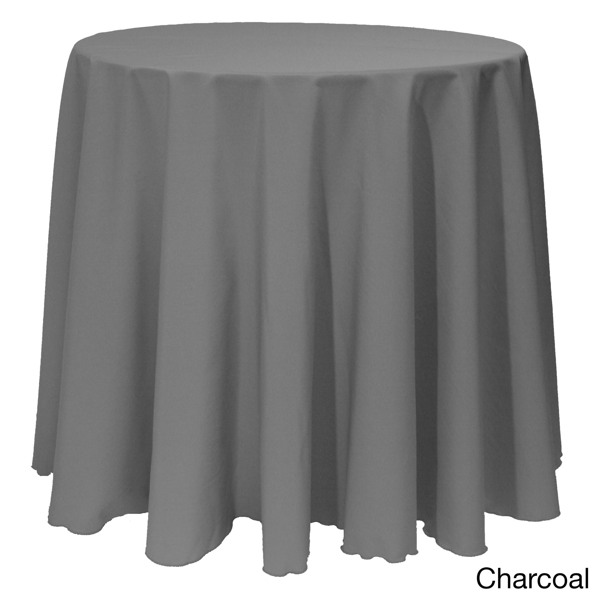 Black Tablecloths With Free Kmart No Warranty Solid Color 132 Inches Round Vibrant Tablecloth